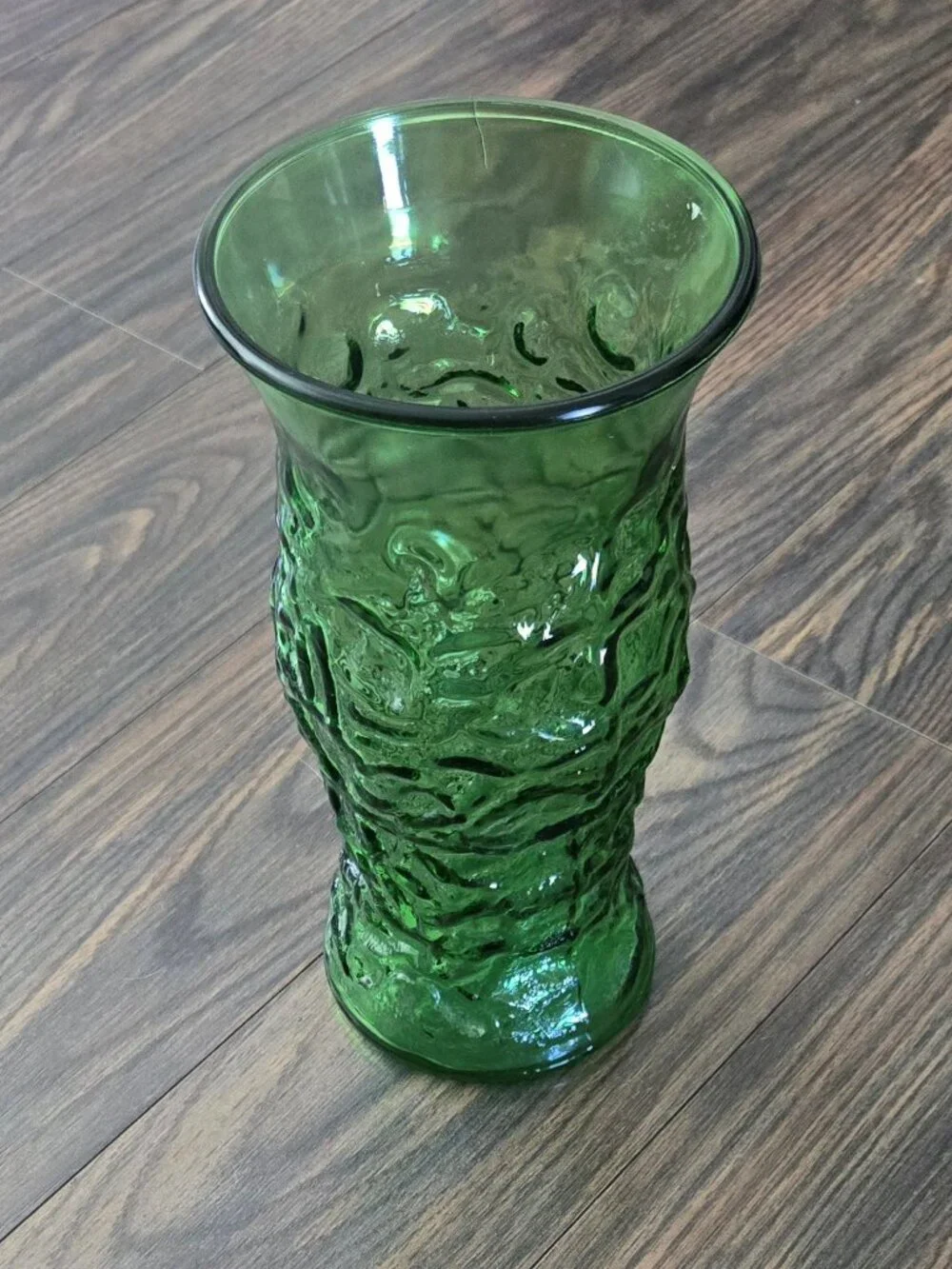 Vintage E.O. BRODY Glass Company Emerald Green 